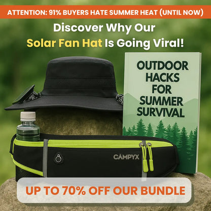 Campyx™ Solar Fan Hat