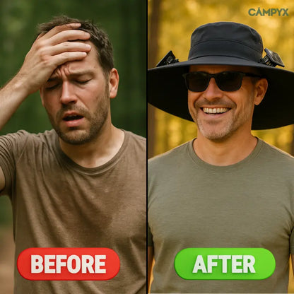 Campyx™ Solar Fan Hat