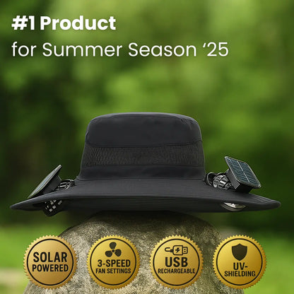 Campyx™ Solar Fan Hat
